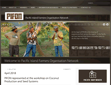 Tablet Screenshot of pacificfarmers.com
